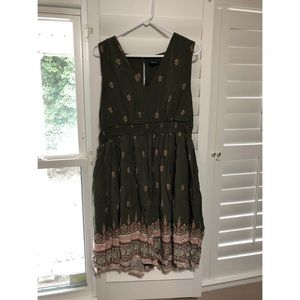 Torrid Green Summer Dress